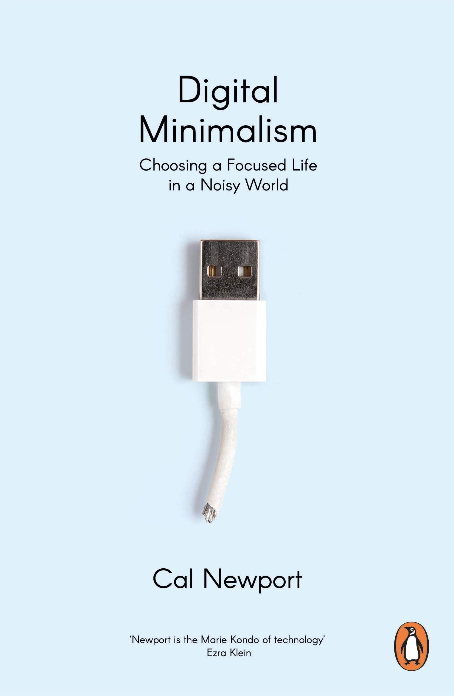 The cover of Digital Minimalism by Cal Newport