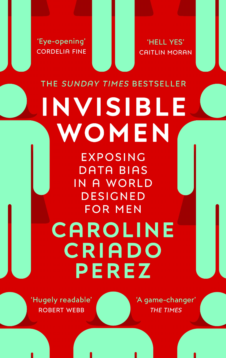 The cover of Invisible Women by Caroline Criado Perez