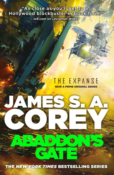 The cover of Abaddon’s Gate by James S. A. Corey