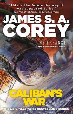 The cover of Caliban’s War by James S. A. Corey