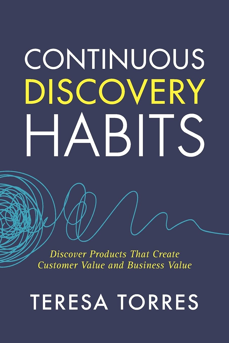 The cover of Continuous Discovery Habits by Teresa Torres