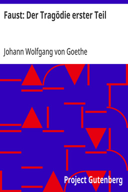 The cover of Faust: Der Tragödie erster Teil by Johann Wolfgang von Goethe
