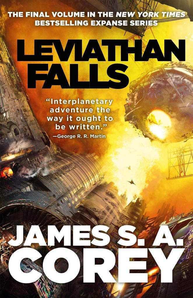 The cover of Leviathan Falls by James S. A. Corey