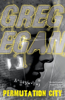 The cover of Permutation City by Greg Egan