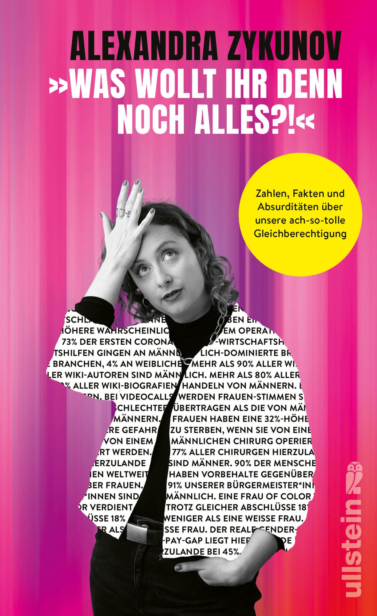 The cover of »Was wollt ihr denn noch alles?!« by Alexandra Zykunov